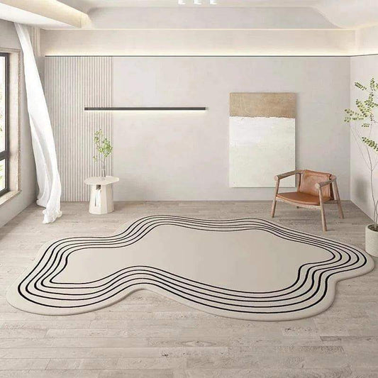 Minimal Line Irregular Carpet - Besontique Home