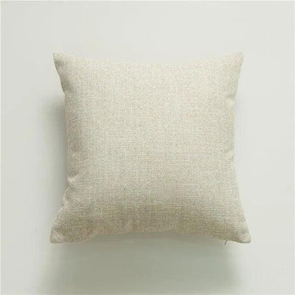 Minimal Linen Cushion Cover with Tassels - Besontique Home
