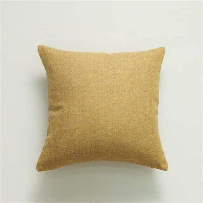 Minimal Linen Cushion Cover with Tassels - Besontique Home