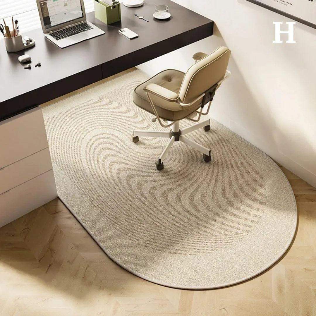 Minimal Rounded Corner Non-slip Floor Mat Rug - Besontique Home