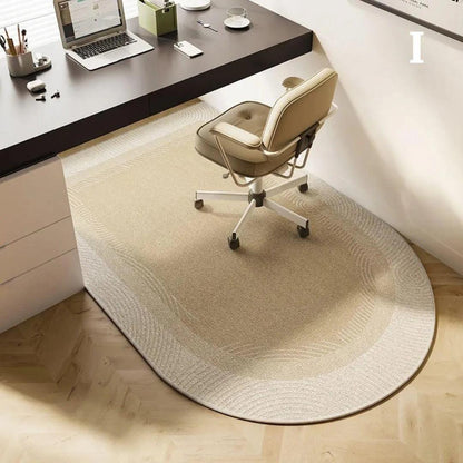 Minimal Rounded Corner Non-slip Floor Mat Rug - Besontique Home