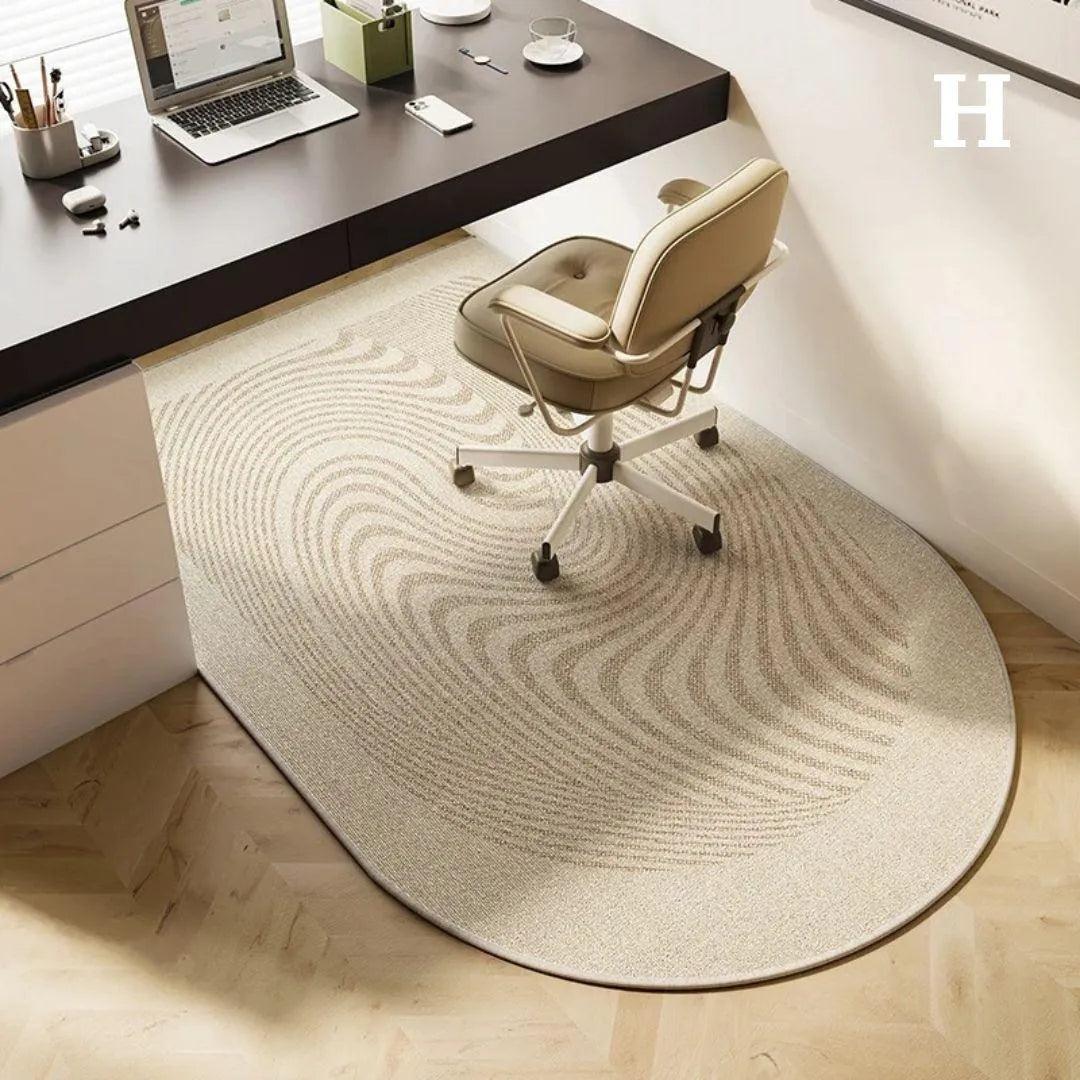 Minimal Rounded Corner Non-slip Floor Mat Rug - Besontique Home
