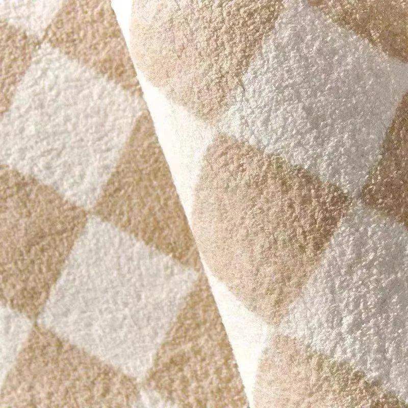 Minimalist High-end Fluffy Soft Rugs │ Modern Oriental Large Area Decorative Carpet - Besontique Home