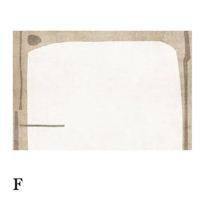 Minimalist High-end Fluffy Soft Rugs │ Modern Oriental Large Area Decorative Carpet - Besontique Home