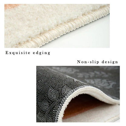 Minimalist High-end Fluffy Soft Rugs │ Modern Oriental Large Area Decorative Carpet - Besontique Home