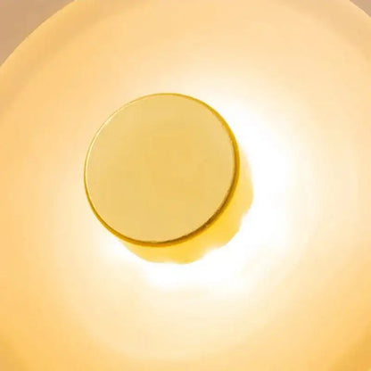 Minimalist Nordic Irregular Glass Wall Lamp | Postmodern Creative Circular Light - Besontique Home