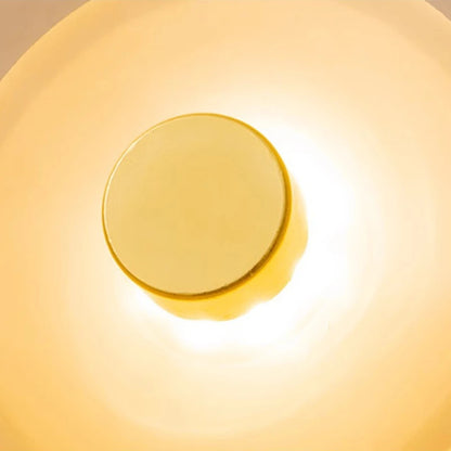 Minimalist Nordic Irregular Glass Wall Lamp | Postmodern Creative Circular Light - Besontique Home