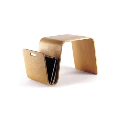 Minimalist Scandi N-Type Mini Side Table │ Solid Wood Bedside Table Furniture - Besontique Home