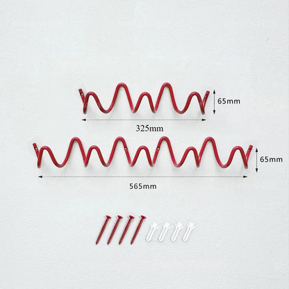 Minimalist Wave Wall Hanging Hook Hanger - Besontique Home