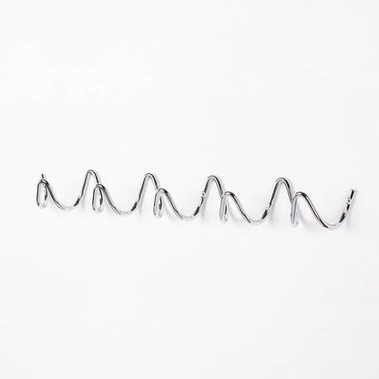 Minimalist Wave Wall Hanging Hook Hanger │ Modern Wall Mounted Rack for Clothes Bags Coat Entrance Door Home Decoration - Besontique Home