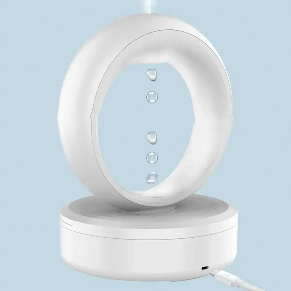 Modern Anti Gravity Water Drop Humidifier │ Essential Oil Aroma Diffuser USB Ultrasonic Mini Air Purifier - Besontique Home