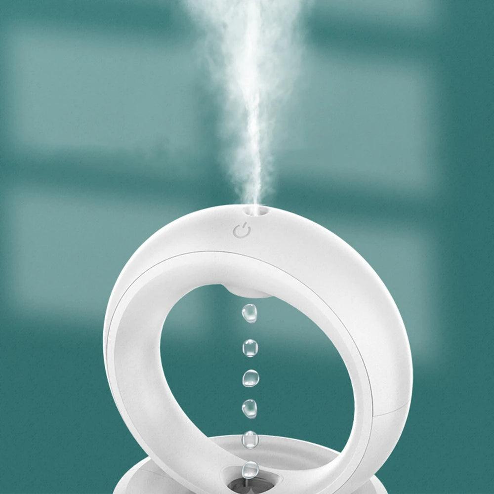 Modern Anti Gravity Water Drop Humidifier │ Essential Oil Aroma Diffuser USB Ultrasonic Mini Air Purifier - Besontique Home