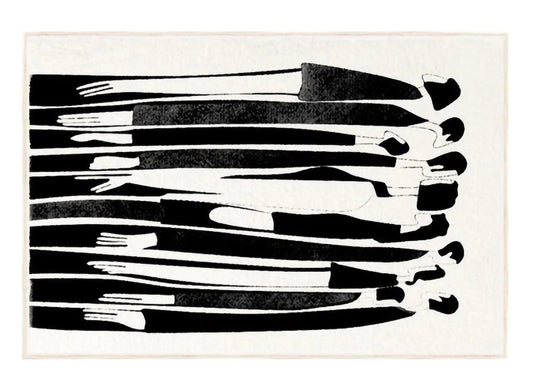 Modern Art 1 Carpets │Cashmere Rug │ for Living Room Decoration Bedroom Decor - Besontique Home