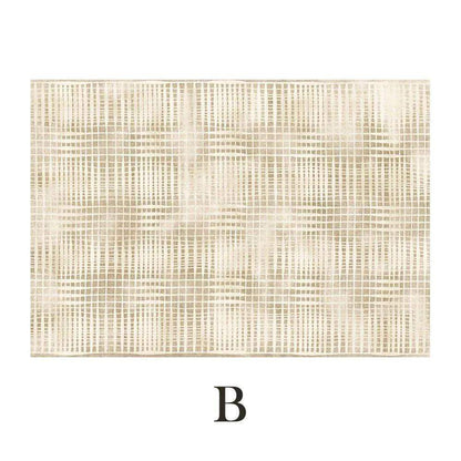 Modern Boho Line Carpet │ Neutral Tone Beige Rugs │ for Bedroom Living Room decoration - Besontique Home