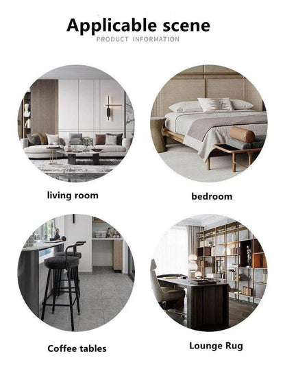 Modern Boho Line Carpet │ Neutral Tone Beige Rugs │ for Bedroom Living Room decoration - Besontique Home