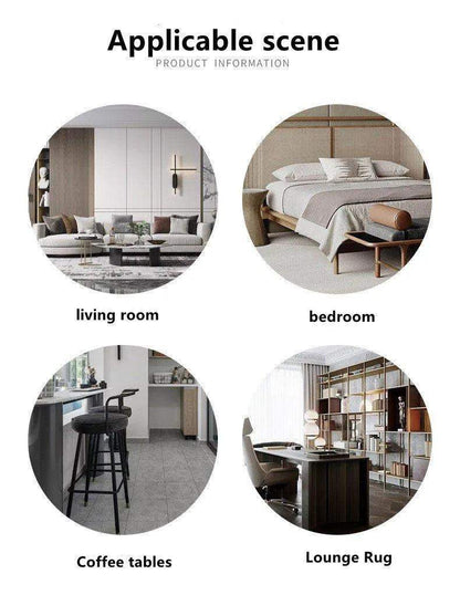 Modern Boho Line Carpet │ Neutral Tone Beige Rugs │ for Bedroom Living Room decoration - Besontique Home