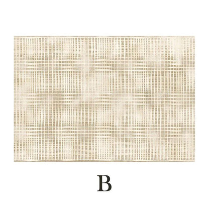 Modern Boho Line Carpet │ Neutral Tone Beige Rugs │ for Bedroom Living Room decoration - Besontique Home