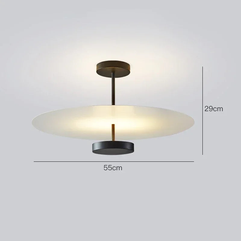 Modern Design Surface Mounted Ceiling Lamp │ Acrylic Shade LED Light - Besontique Home