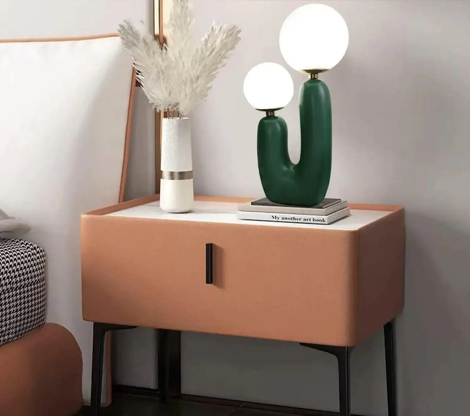 Modern Double Frosted Glass Balls Table Lamp │ Nordic Creative LED Desk Light - Besontique Home