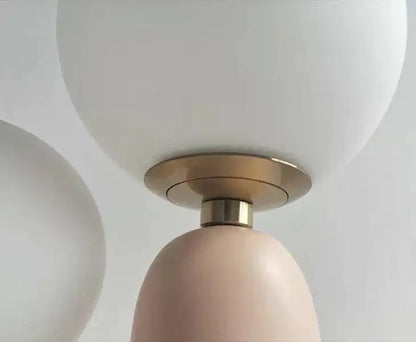 Modern Double Frosted Glass Balls Table Lamp │ Nordic Creative LED Desk Light - Besontique Home