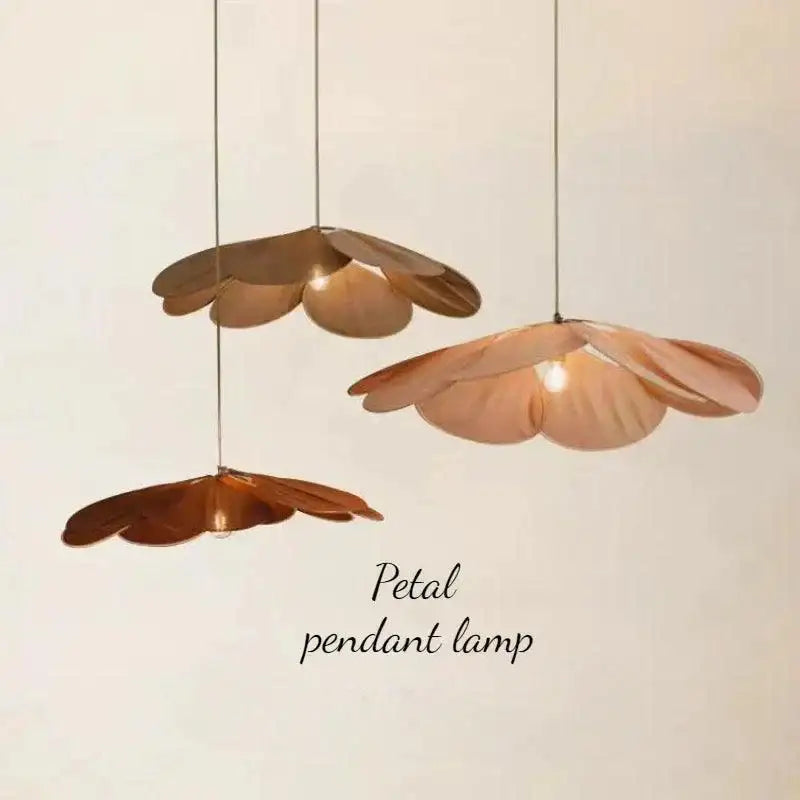 Modern Fabric Flower Art Petal Pendant Ceiling Light - Besontique Home