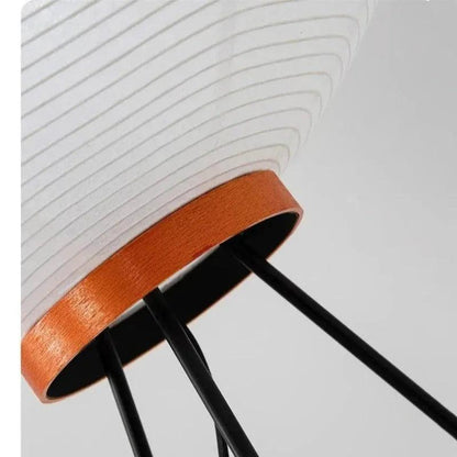 Modern Japanese Tripod Tall Floor Light │ Minimal Vintage Standing Lamp - Besontique Home
