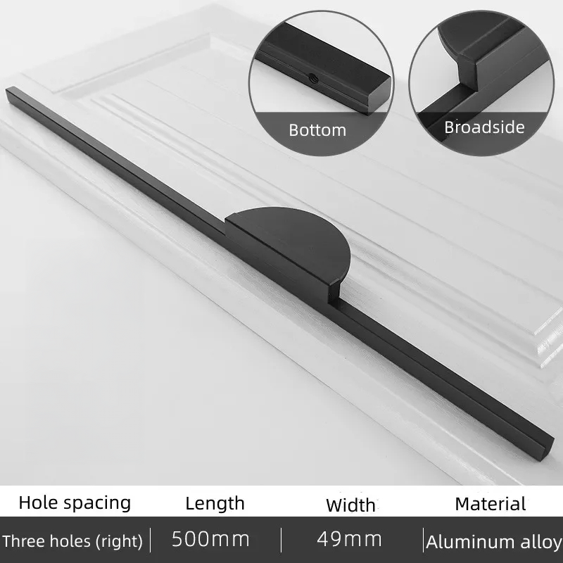 Modern Minimal Round Counter Furniture Door Knob │ Alloy Simple Kitchen Cabinet Drawer Handles - Besontique Home