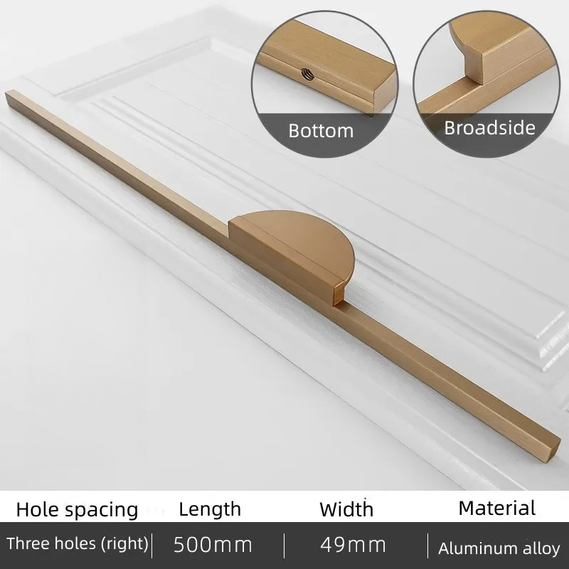 Modern Minimal Round Counter Furniture Door Knob │ Alloy Simple Kitchen Cabinet Drawer Handles - Besontique Home