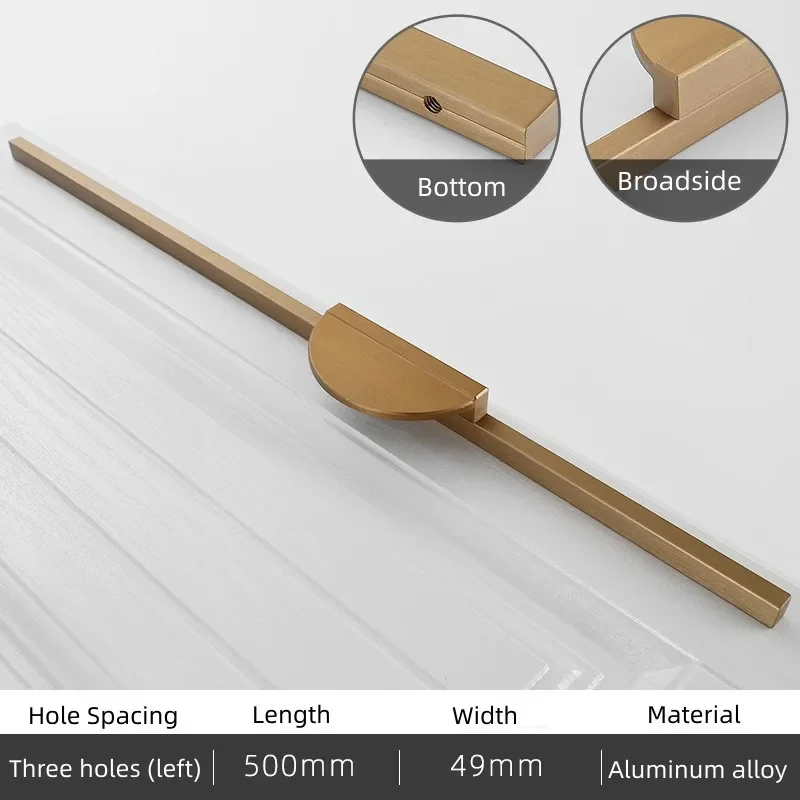 Modern Minimal Round Counter Furniture Door Knob │ Alloy Simple Kitchen Cabinet Drawer Handles - Besontique Home