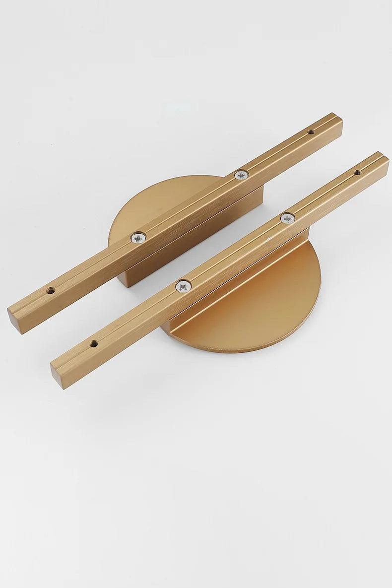 Modern Minimal Round Counter Furniture Door Knob │ Alloy Simple Kitchen Cabinet Drawer Handles - Besontique Home