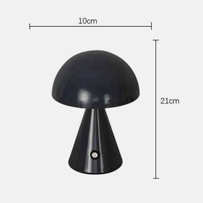 Modern Mushroom USB Wireless Chargable Table Lamp LED Light - Besontique Home