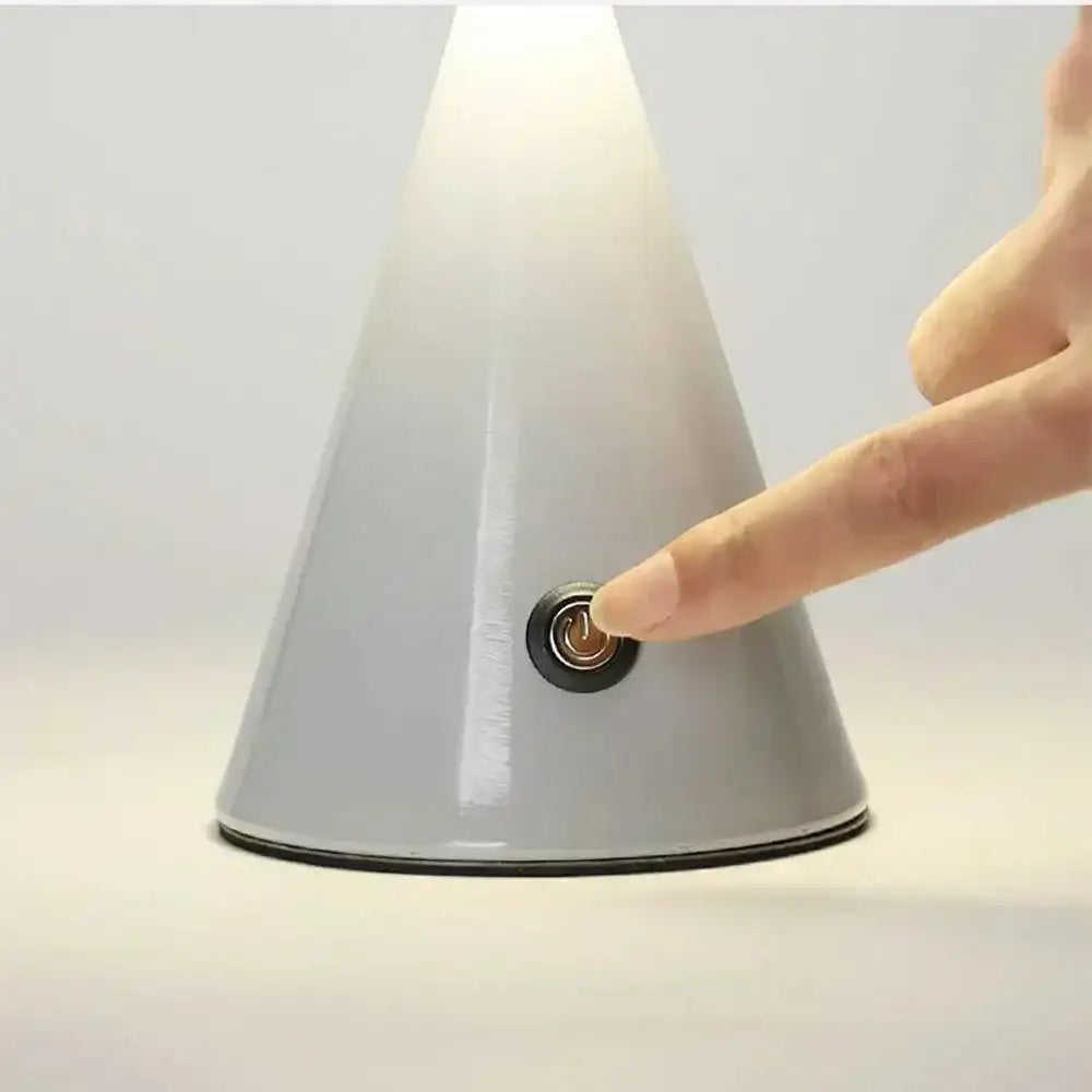 Modern Mushroom USB Wireless Chargable Table Lamp LED Light - Besontique Home