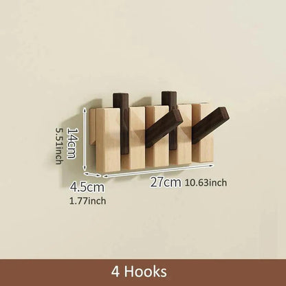Modern Nordic Foldable Wall Hanging Hooks Hanger │ Rack for Clothes Bags Coat │ Entrance Door Home Decoration - Besontique Home