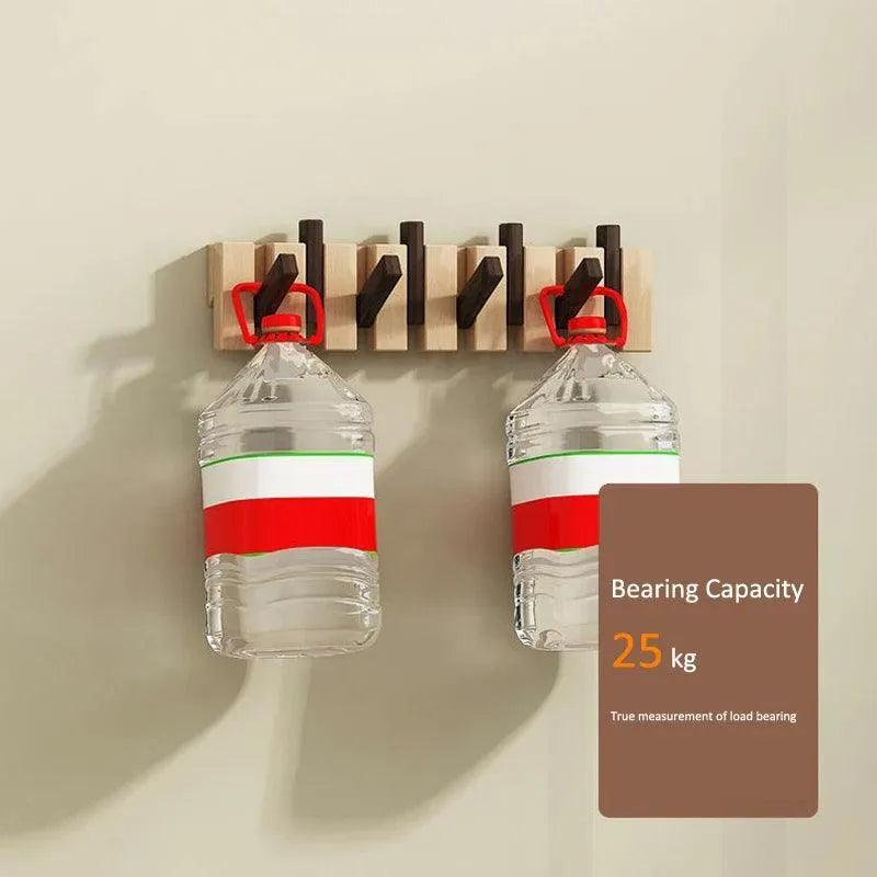 Modern Nordic Foldable Wall Hanging Hooks Hanger │ Rack for Clothes Bags Coat │ Entrance Door Home Decoration - Besontique Home