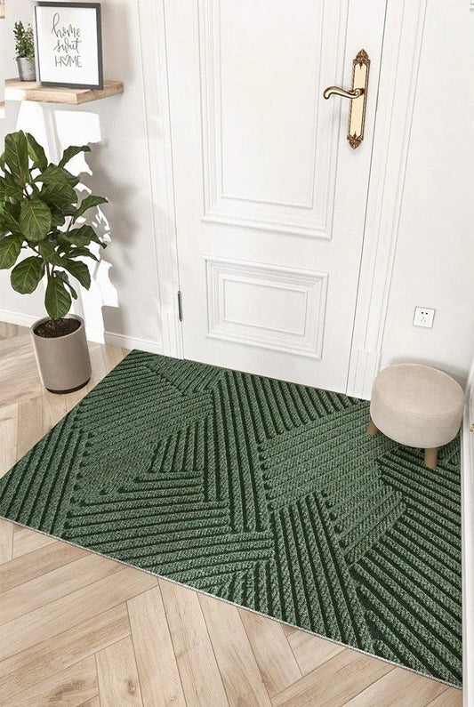 Modern Nordic Stylish PVC Door Mat │ Anti-slip Entrance Floor Rug Mat │ Sand-removing Footpad - Besontique