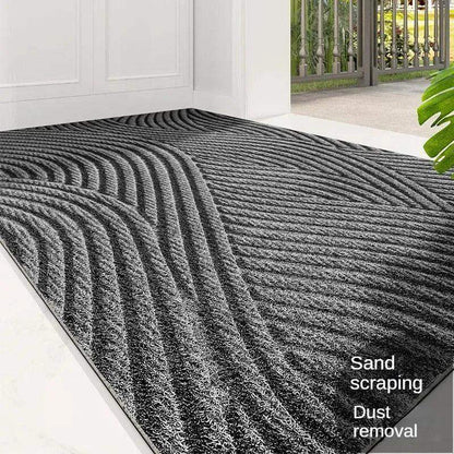 Modern Nordic Stylish PVC Door Mat │ Anti-slip Entrance Floor Rug Mat │ Sand-removing Footpad - Besontique Home