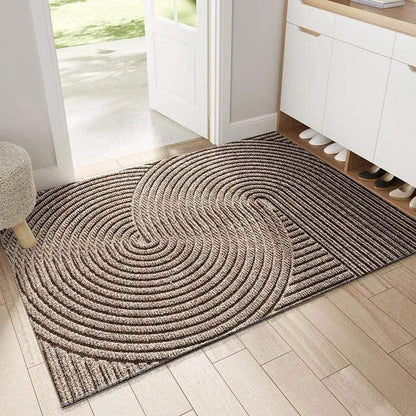 Modern Nordic Stylish PVC Door Mat │ Anti-slip Entrance Floor Rug Mat │ Sand-removing Footpad - Besontique Home