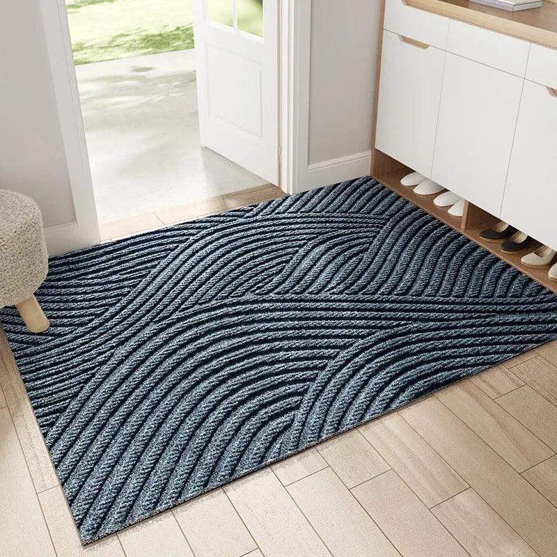 Modern Nordic Stylish PVC Door Mat │ Anti-slip Entrance Floor Rug Mat │ Sand-removing Footpad - Besontique Home