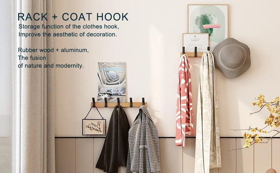 Modern Nordic Wall Mounted Coat Rack - Besontique Home