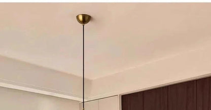 Modern Retro Rattan Weave Pendant Ceiling Light │ Vintage Chandelier Hanging Lamp - Besontique Home