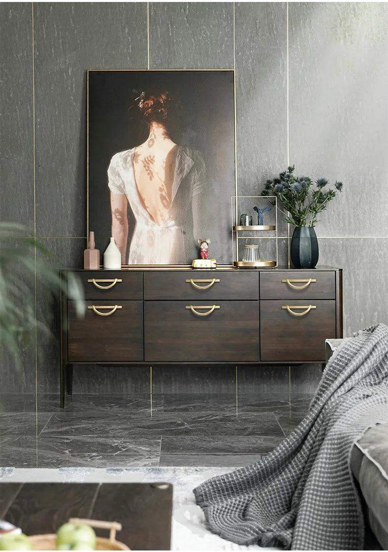 Modern Semi-Circle Shaped Furniture Door Knob │ Luxury Alloy Kitchen Cabinet Handles - Besontique Home