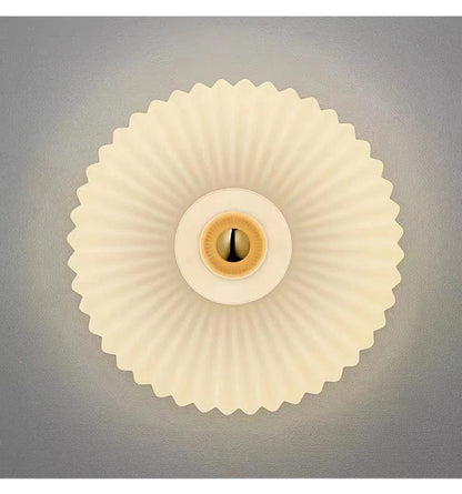 Modern Vintage Glass Wall Lamp Lighting │ Minimal Retro Entryway Hallway Bedside Light - Besontique Home