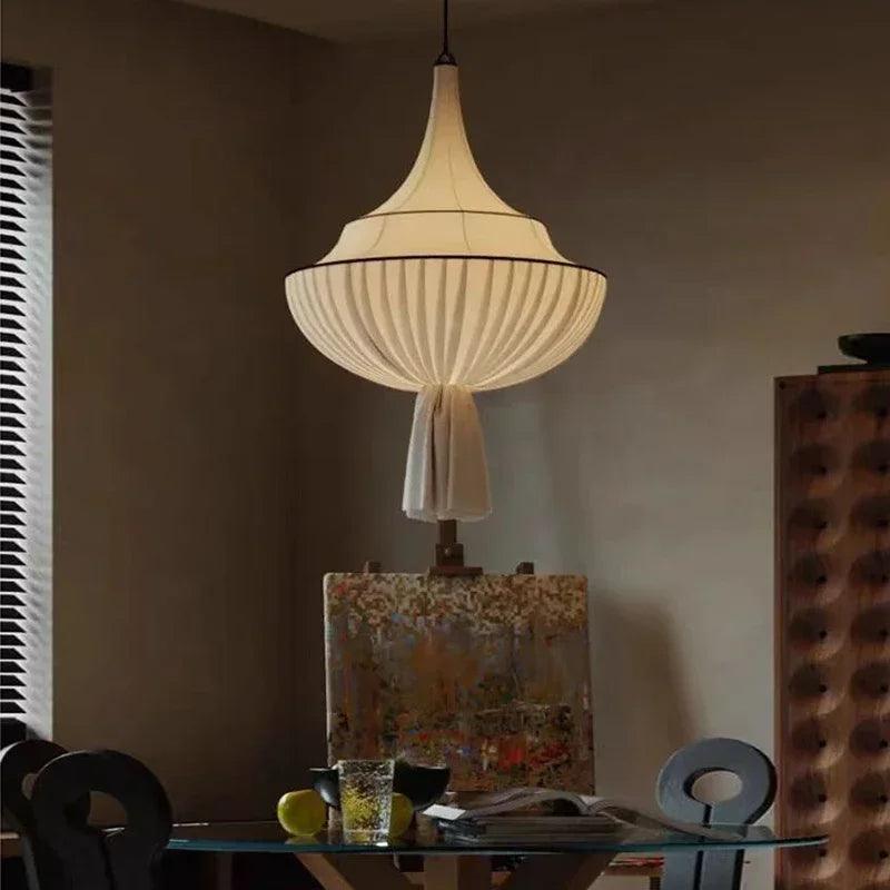 New Classical Retro White Chandelier Ceiling Light - Besontique Home