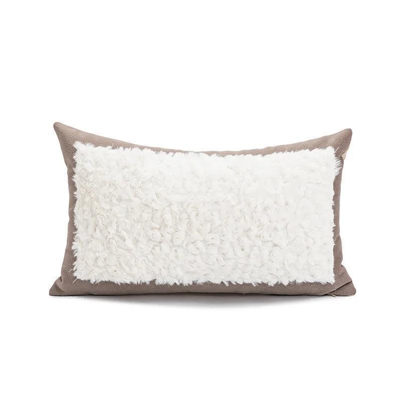 Nordic Brown Green Luxury Cushion Cover - Besontique Home