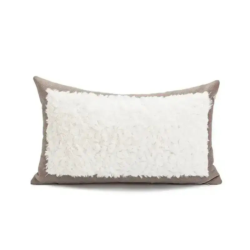 Nordic Brown Green Luxury Cushion Cover - Besontique Home