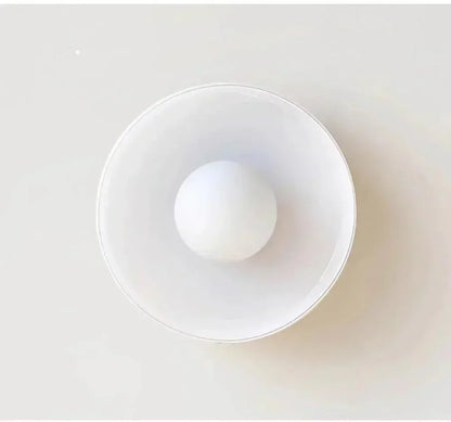 Nordic Color Vitnage Glass Ceiling Lamp │ Modern Minimal Entryway Hallway Hanging Light - Besontique Home