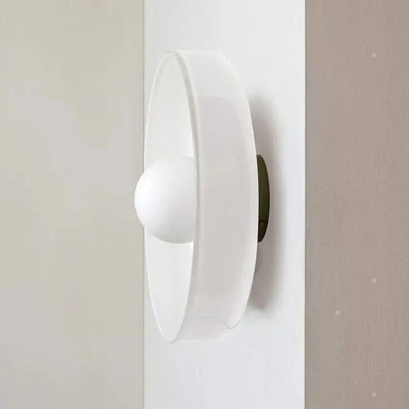 Nordic Color Vitnage Glass Ceiling Lamp │ Modern Minimal Entryway Hallway Hanging Light - Besontique Home