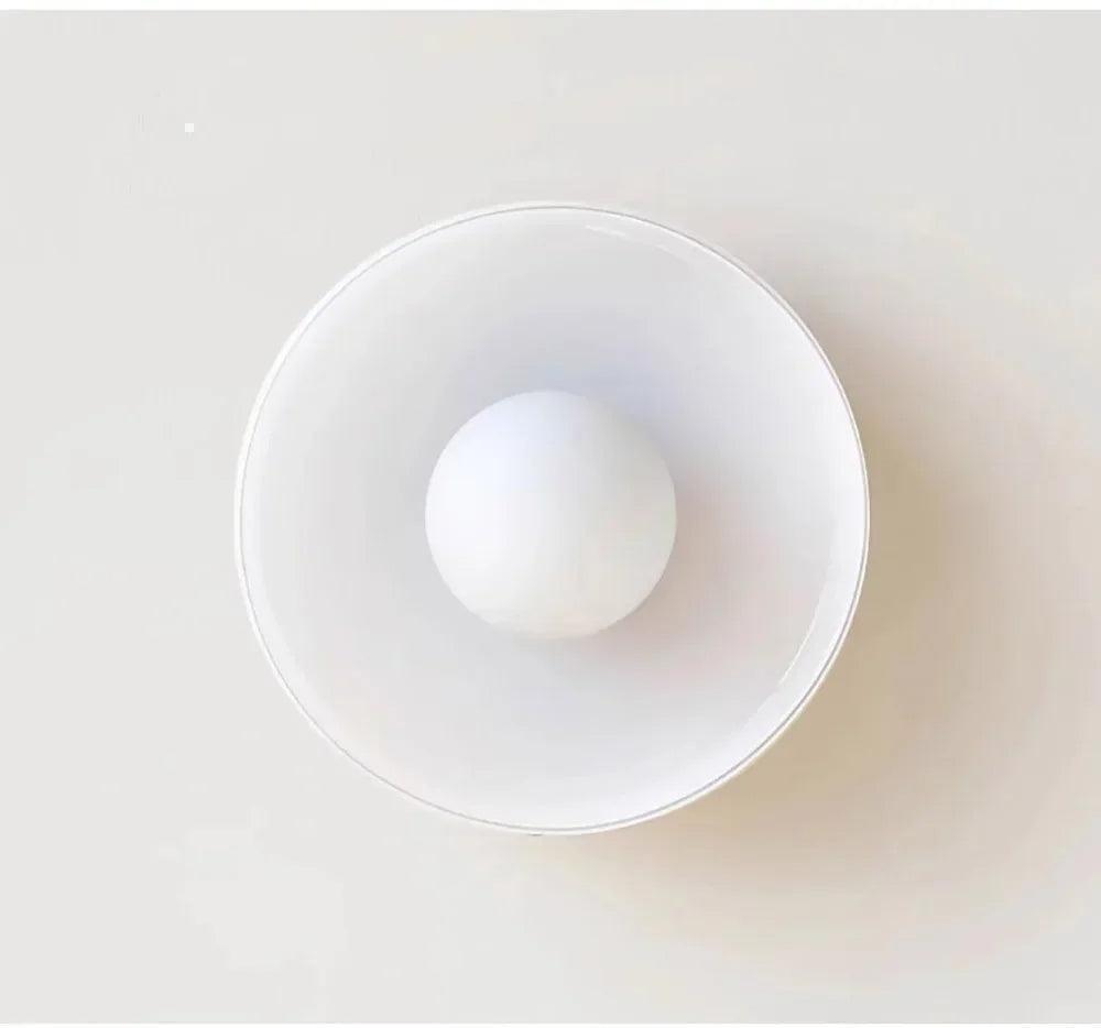 Nordic Color Vitnage Glass Ceiling Lamp │ Modern Minimal Entryway Hallway Hanging Light - Besontique Home
