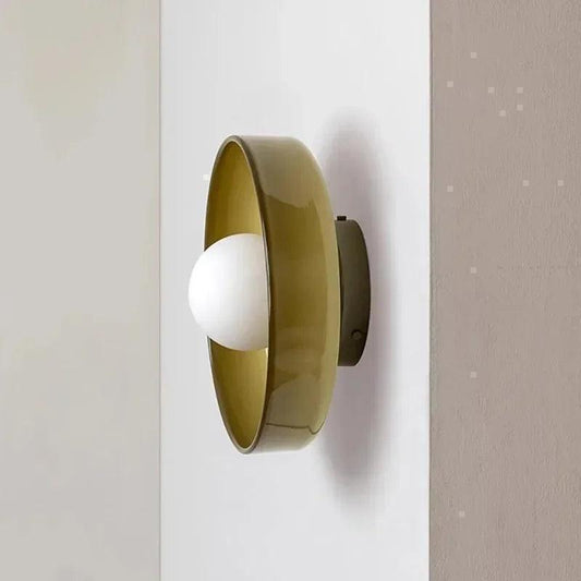 Nordic Color Vitnage Glass Ceiling Lamp │ Modern Minimal Entryway Hallway Hanging Light - Besontique Home