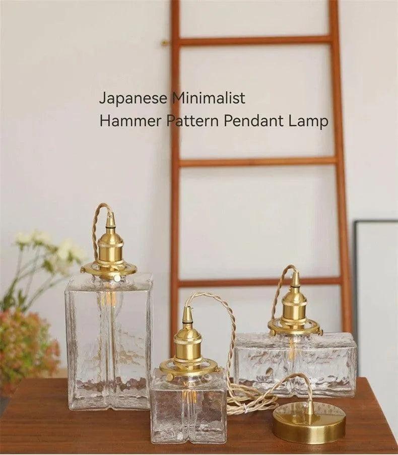 Nordic Vintage Glass Pendant Ceiling Lamp Lighting │ Modern Dining Table Chandeliers Hanging Light - Besontique Home